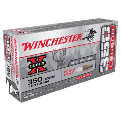 Winchester X3501 SuperX 350 Legend 180 GR Power Point 20 Rounds