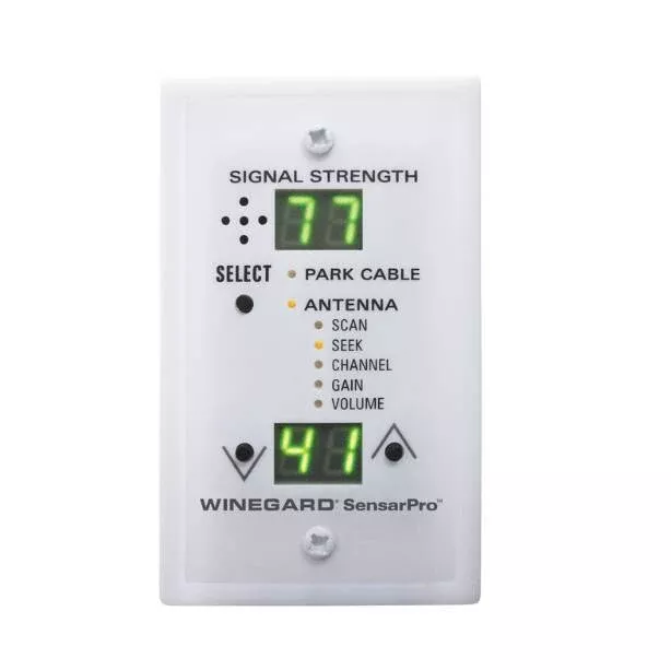 Winegard SensarPro TV Signal Meter, White• RFL-342