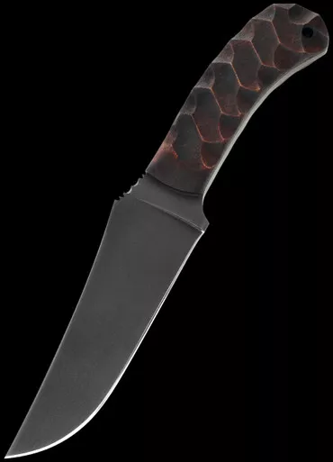 Winkler Belt Knife Sculpted Maple Fixed Blade
