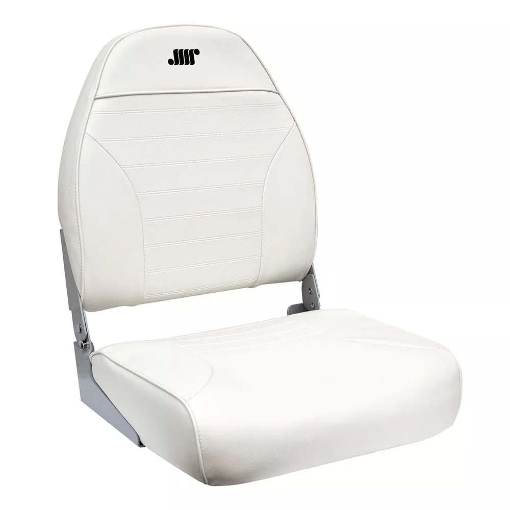 Wise Standard High-Back Fishing Seat – White