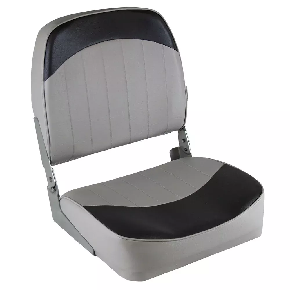 Wise Standard Low-Back Fishing Seat – Grey/Charcoal