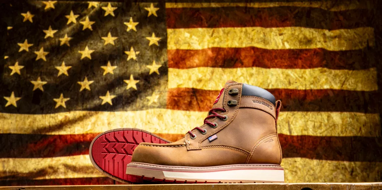 Wolverine LOADER USA DS Men’s Waterproof Steel Shank Work Boots