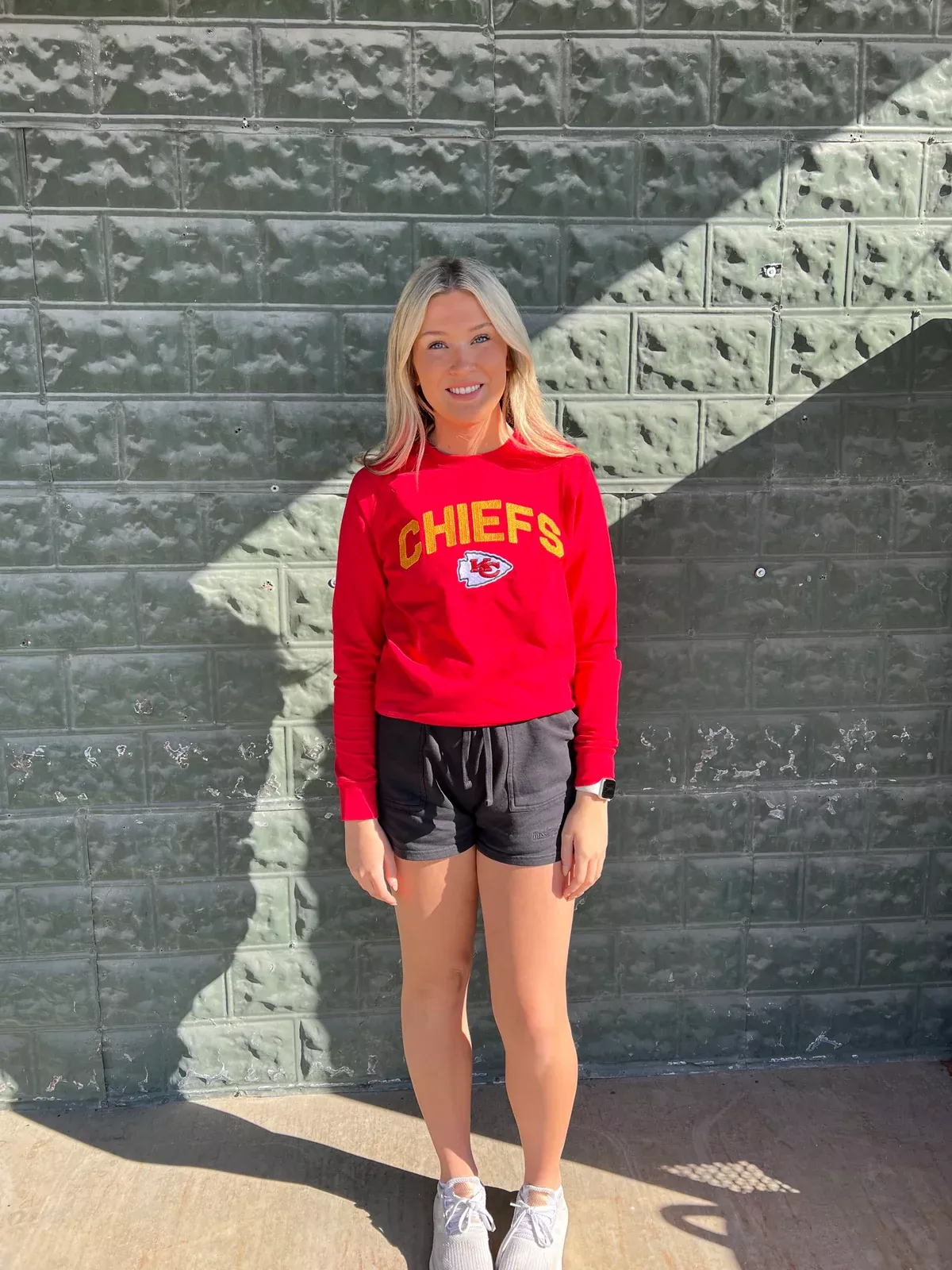 Women’s College Concept’s KC Chiefs Crew Neck