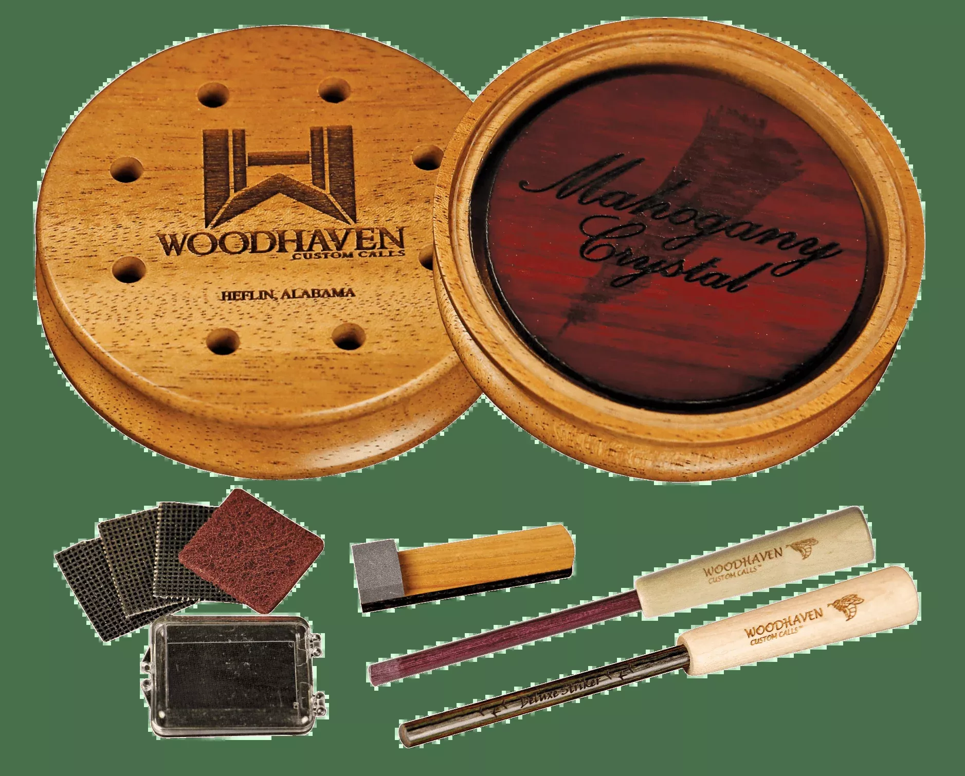 Woodhaven Custom Calls Mahogany Crystal, Woodhaven Wh355 Mahogany Crystal