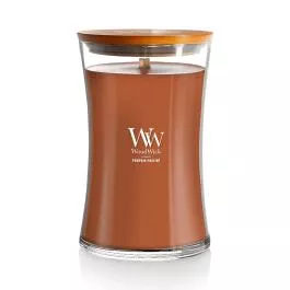 WoodWick Large Hourglass Candle - Pumpkin Praline