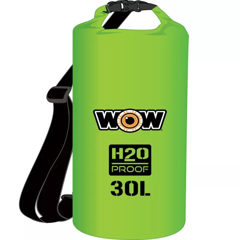 WOW Watersports H2O Proof Dry Bag – Green 30 Liter