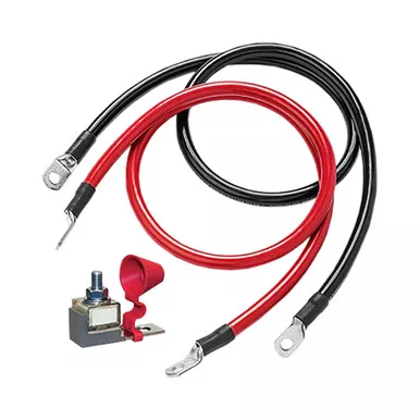 Xantrex DC Battery Cables Fuse L-Kit, 4-Gauge