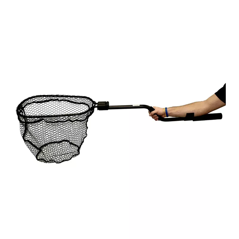 YakAttack Leverage Landing Net, 12″ x 20″ Hoop with Foam Extension