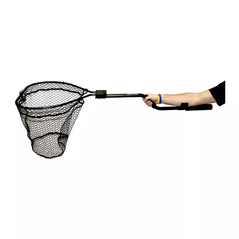 YakAttack Leverage Landing Net, 20" x 21" Hoop with Foam Extension