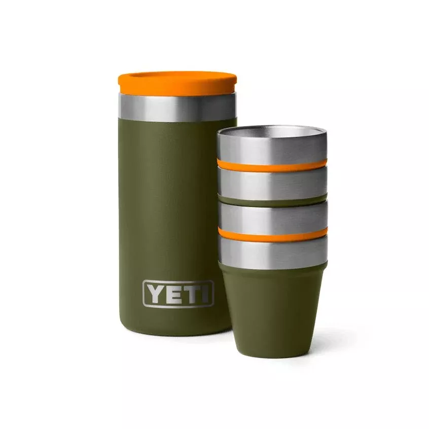 YETI Shot Glasses with CarryingCase