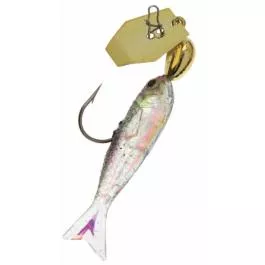 Z-Man Chatterbait Flashback Mini Chatterbait – 1/16 oz. – Gold/Black