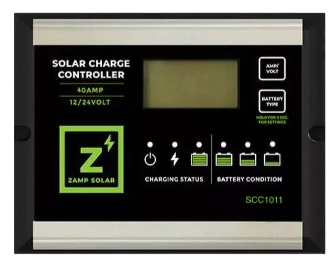 Zamp Solar 40 Amp 5-Stage PWM Charge Controller• SCC1011
