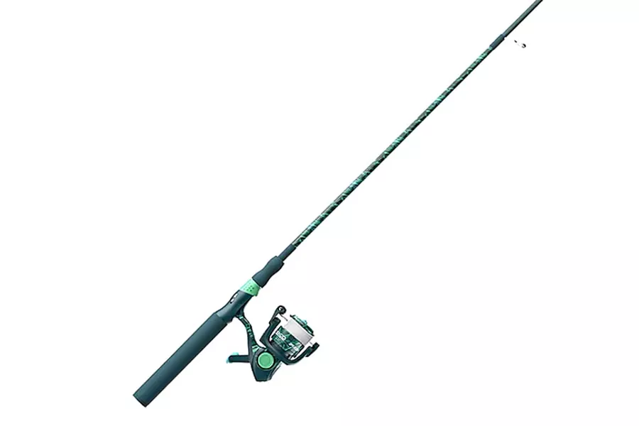 Zebco  Splash 20 6 Foot Medium Light Spinning Combo with Green Finish