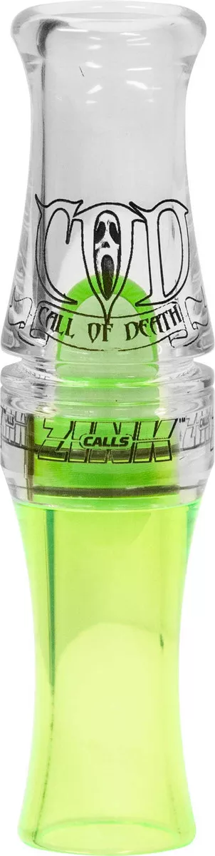 Zink Calls Lemon Drop Polycarbonate Call of Death (COD) Goose Call #ZNK5068