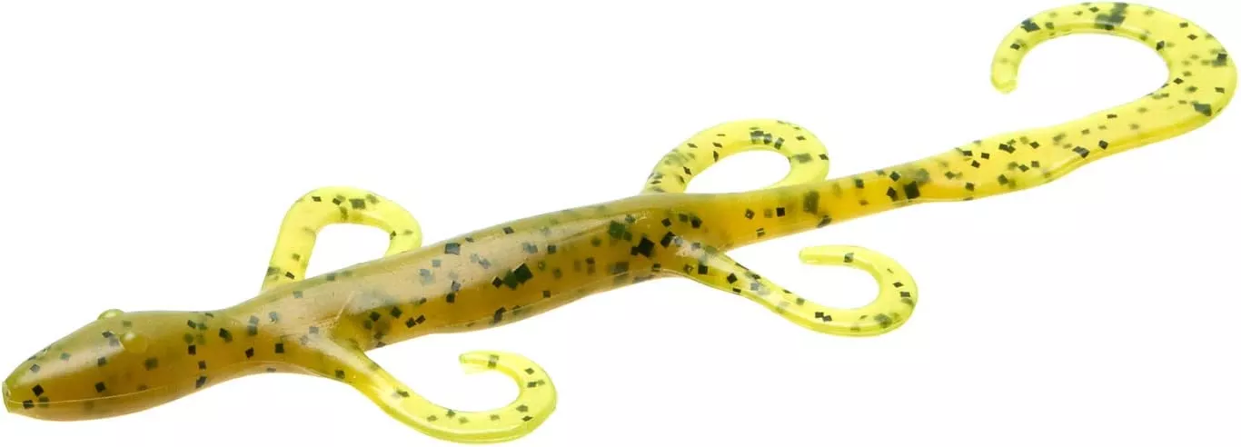Zoom 6″ Lizard Baits – Chartreuse Pumpkin #002-12